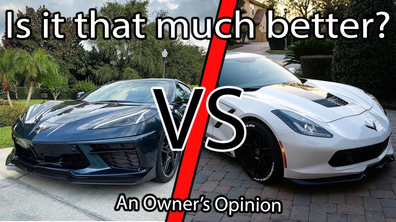 2020 C8 Stingray VS 2019 C7 Stingray - An Owner's Comparison (POV Drive)