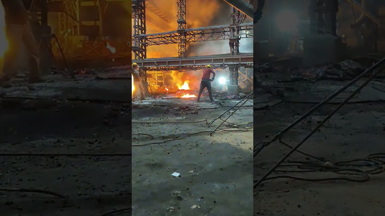 steel plant work 
