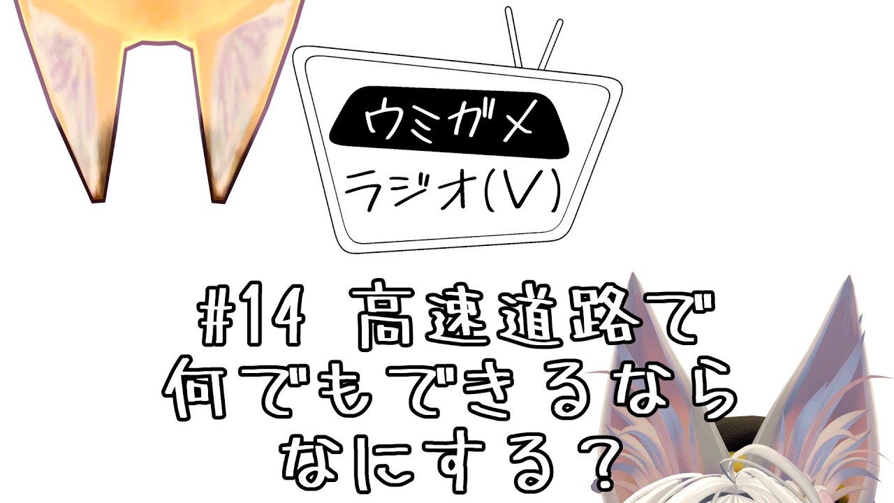 ウミガメラジオ(V) #14 高速道路で何でもできるなら何する？　他