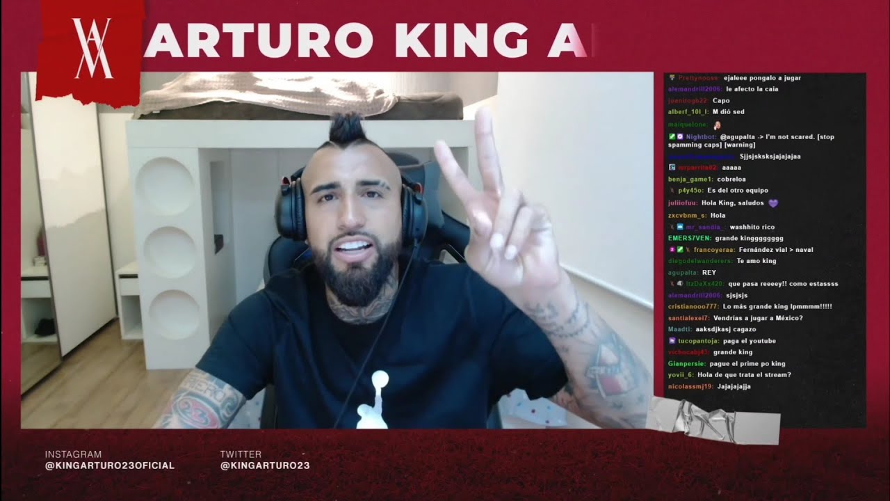 ARTURO VIDAL REACCIONA A CHASCARROS DEL FUTBOL CHILENO