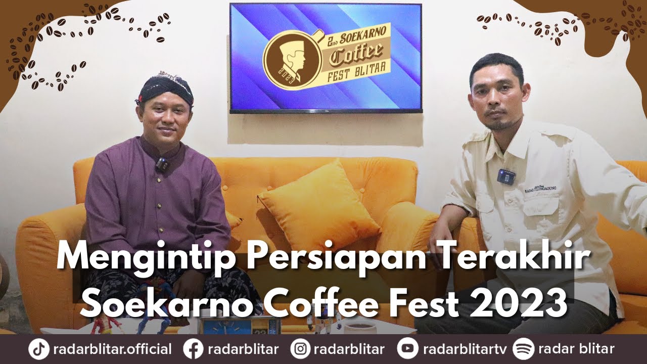SOEKARNO COFFEE FESTIVAL 2023 BAKAL UNDANG ERICK THOHIR KE BLITAR ??