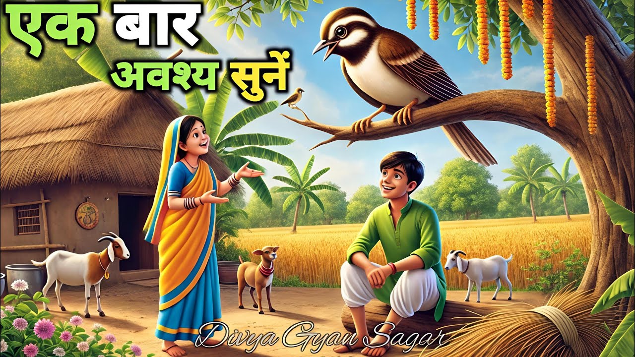 बूढ़ी चिड़िया ने बताई: कुम्हारिन और राजकुमार की अनोखी कहानी |Rajkumar aur Kumharan| Divya Gyan Sagar