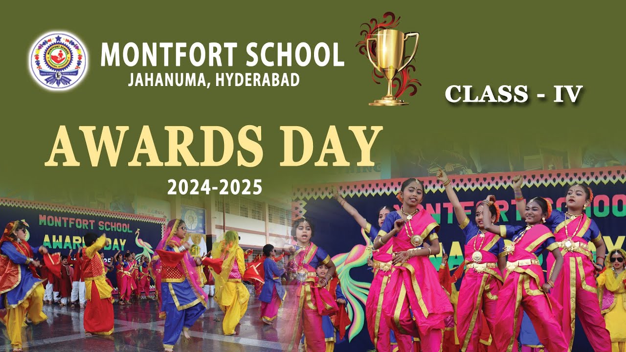 Montfort School CBSE - Awards Day 2024-2025 , States of India Class IV