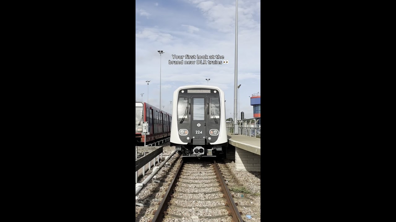 New DLR trains