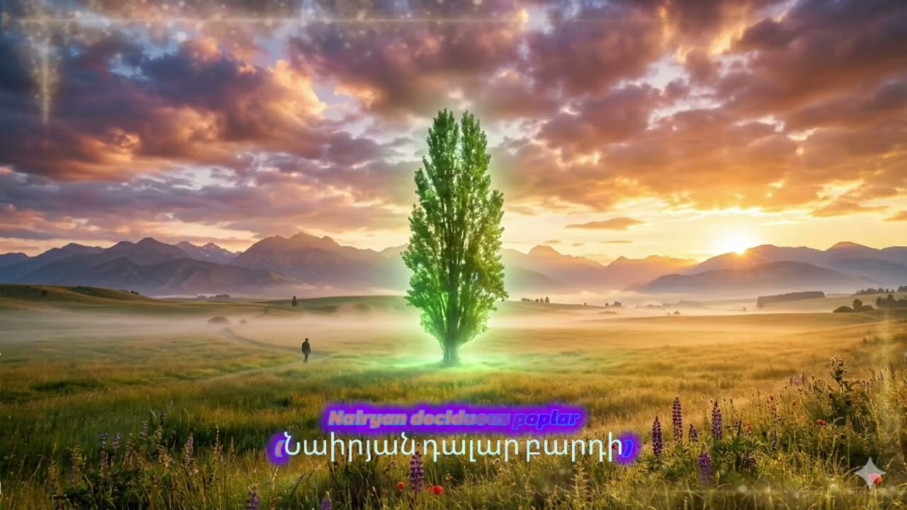 V.S. Nairyan deciduous poplar (Նաիրյան դալար բարդի) - author V.S. _ created by Al 