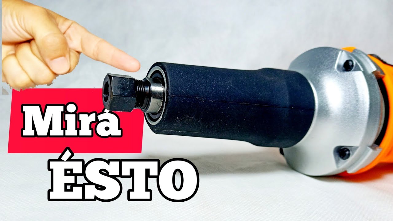 deberías APRENDER a USARLA !! AMOLADORA RECTA (Capacitación)