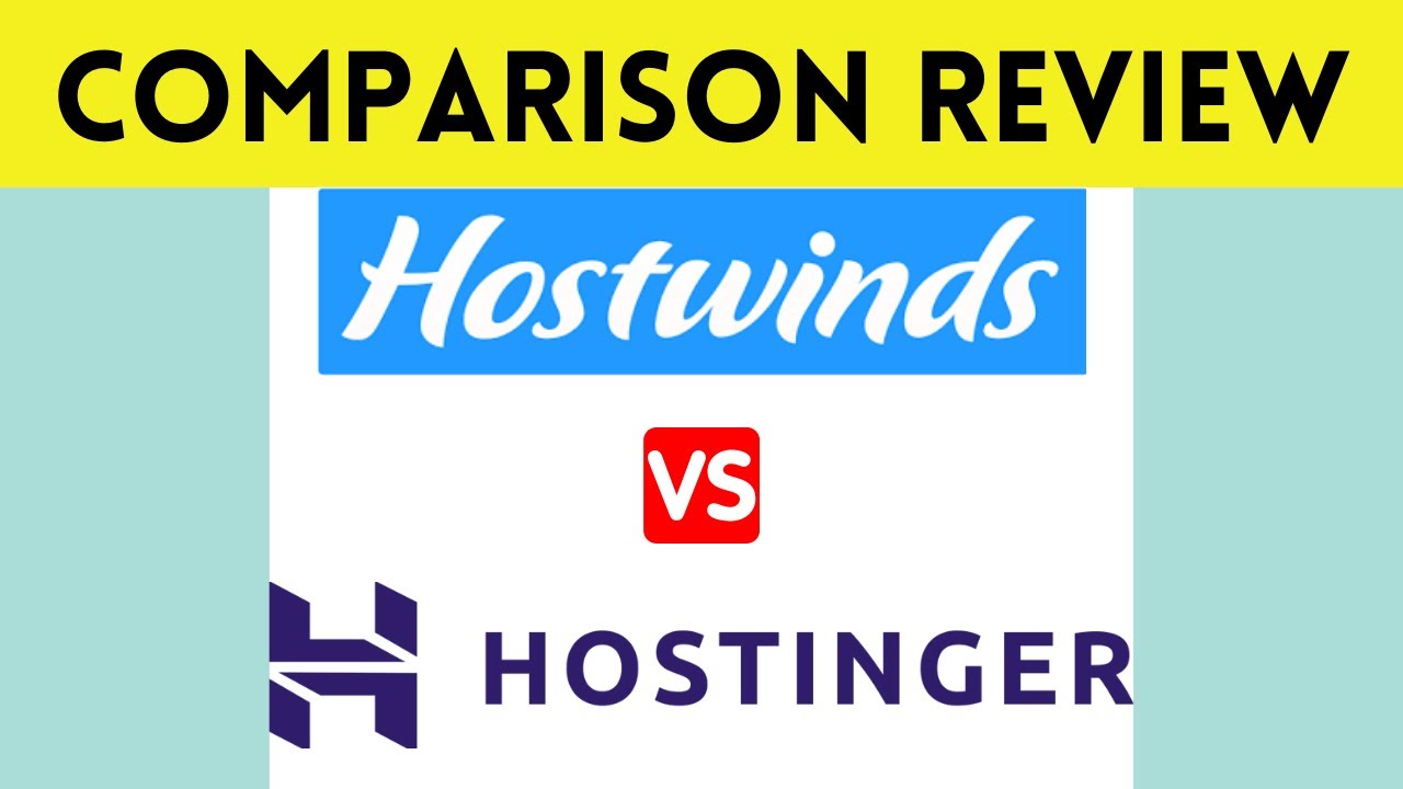 Hostwinds vs Hostinger Web Hosting Comparison ✅ Review