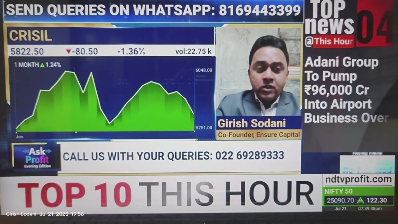 Kon sa rating company mein invest kare, Kya CRISIL mein iss level pe kare enter ??
