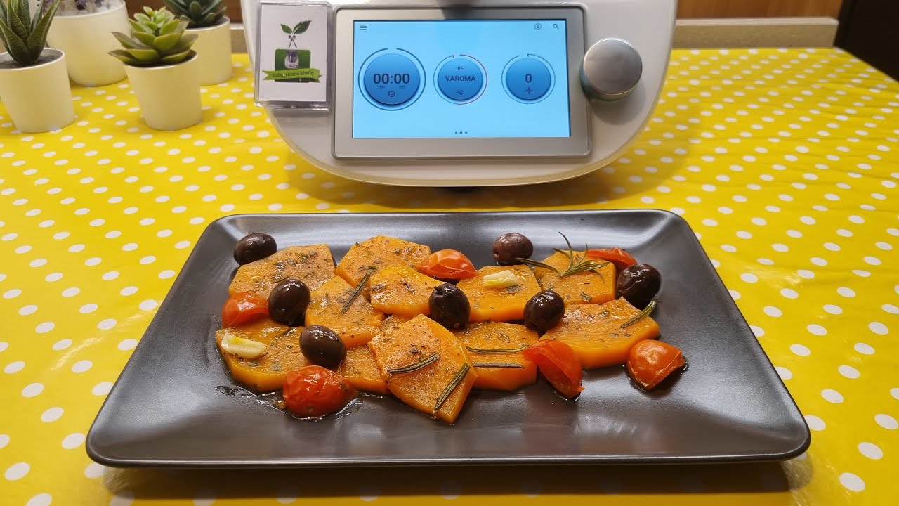 Zucca alla mediterranea per bimby TM7 TM6 TM5 TM31 TM21