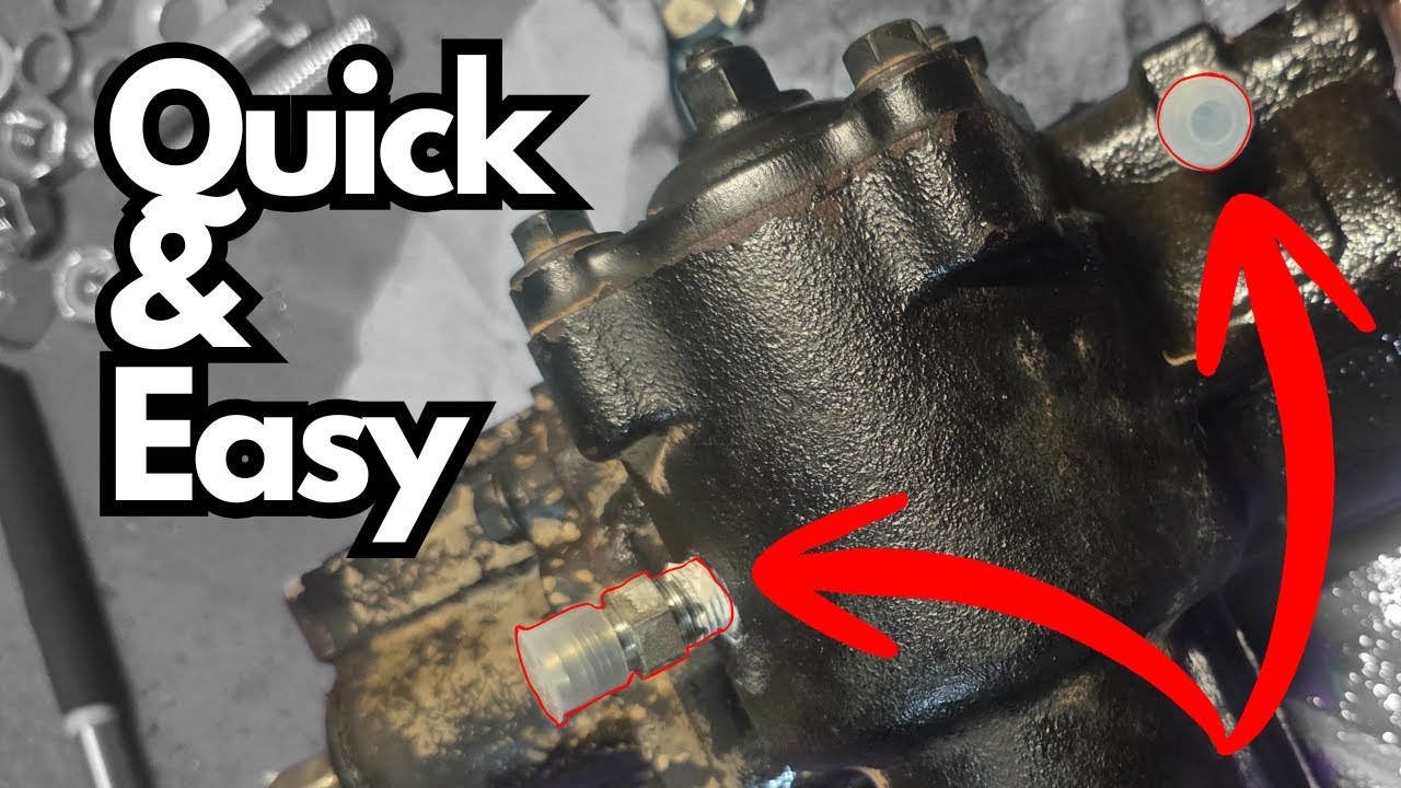 How To Tap A JK Steering Box For Hydro Assist Steering