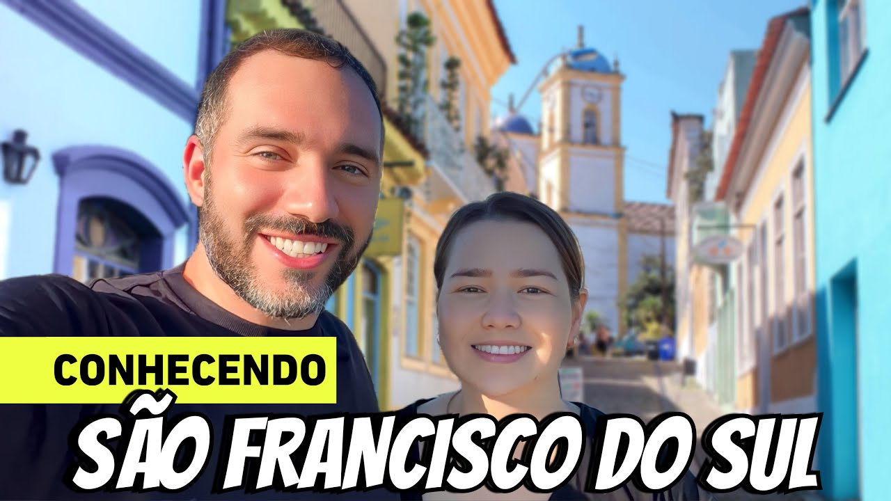 Conheça o CENTRO HISTÓRICO de SÃO FRANCISCO DO SUL - A cidade mais antiga de SANTA CATARINA