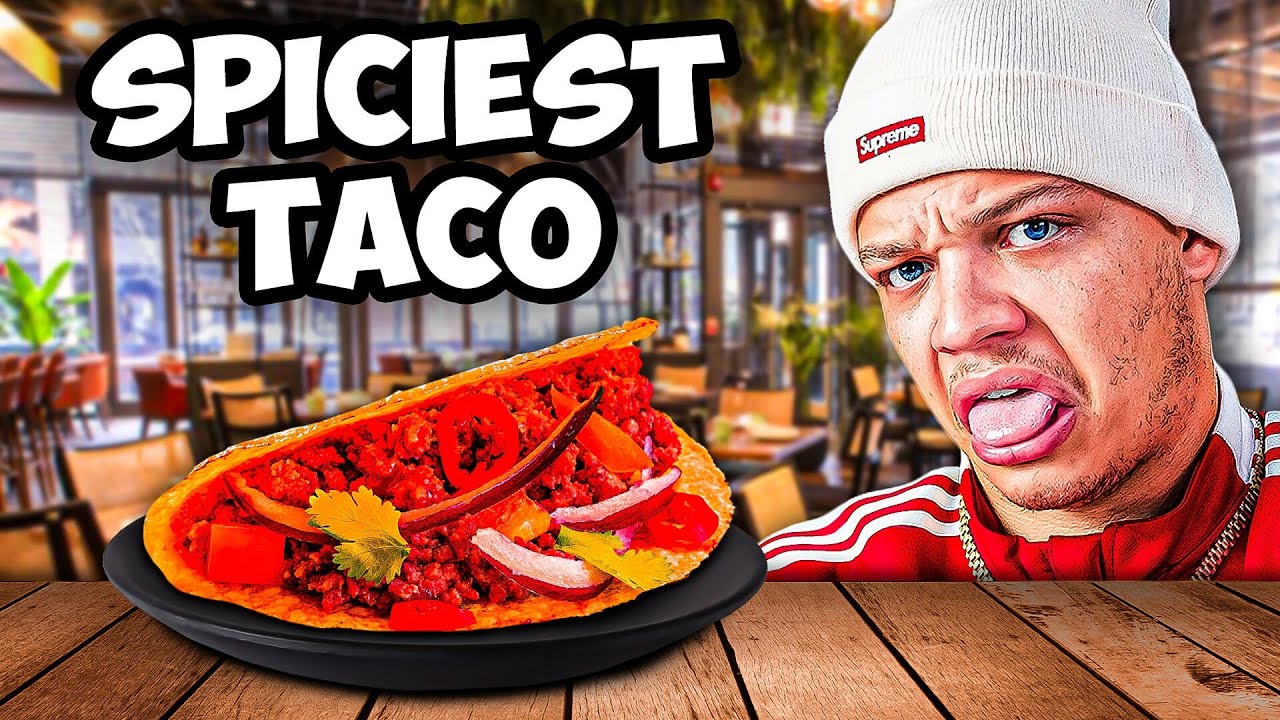 The Spice King vs. the Bullfighter Taco | Spicyycam