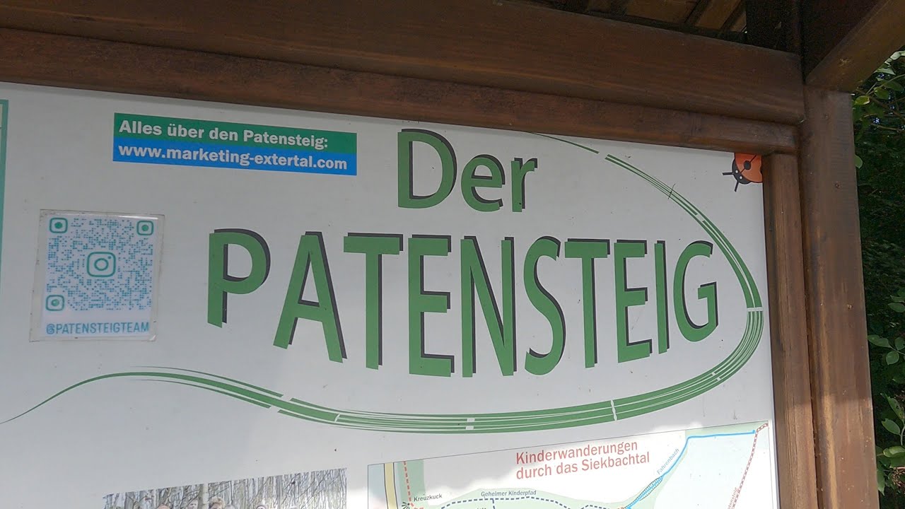 Patensteig in Barfussschuhen - 6 Km Rundweg