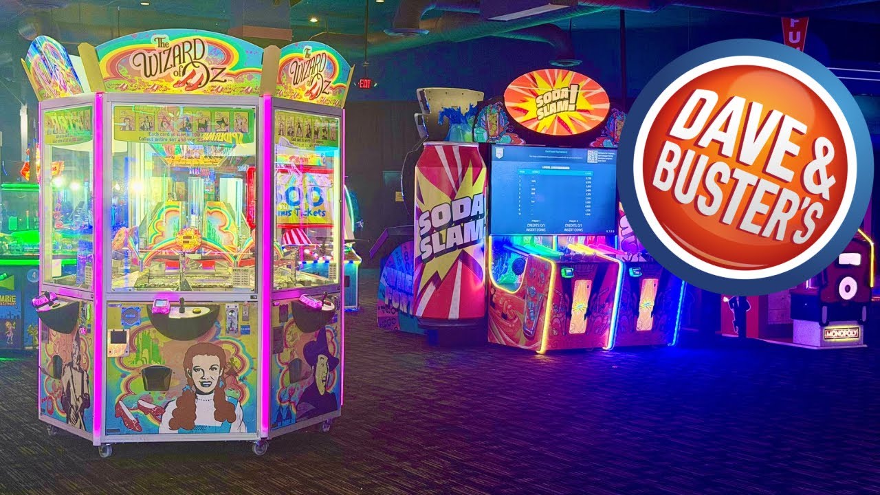 Аркадный тур Dave and Buster’s (Милпитас, Калифорния)