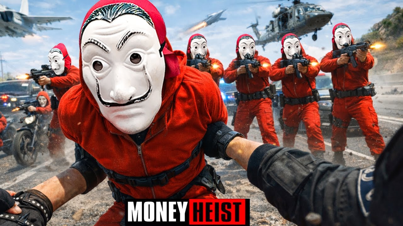 PARKOUR VS MONEY HEIST! 6 | BAD GUYS: No ESCAPE, Caught at Arm’s Length (BELLA CIAO) Epic POV