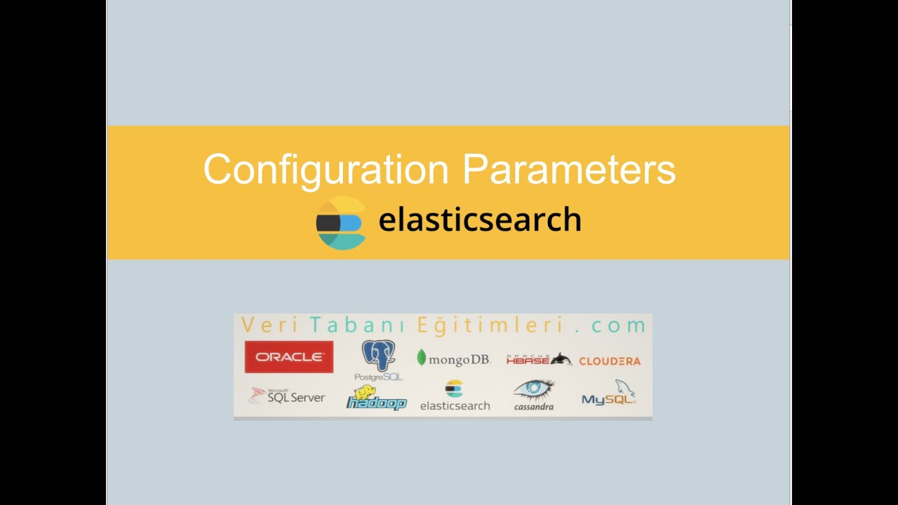Elasticsearch Configuration Parameters