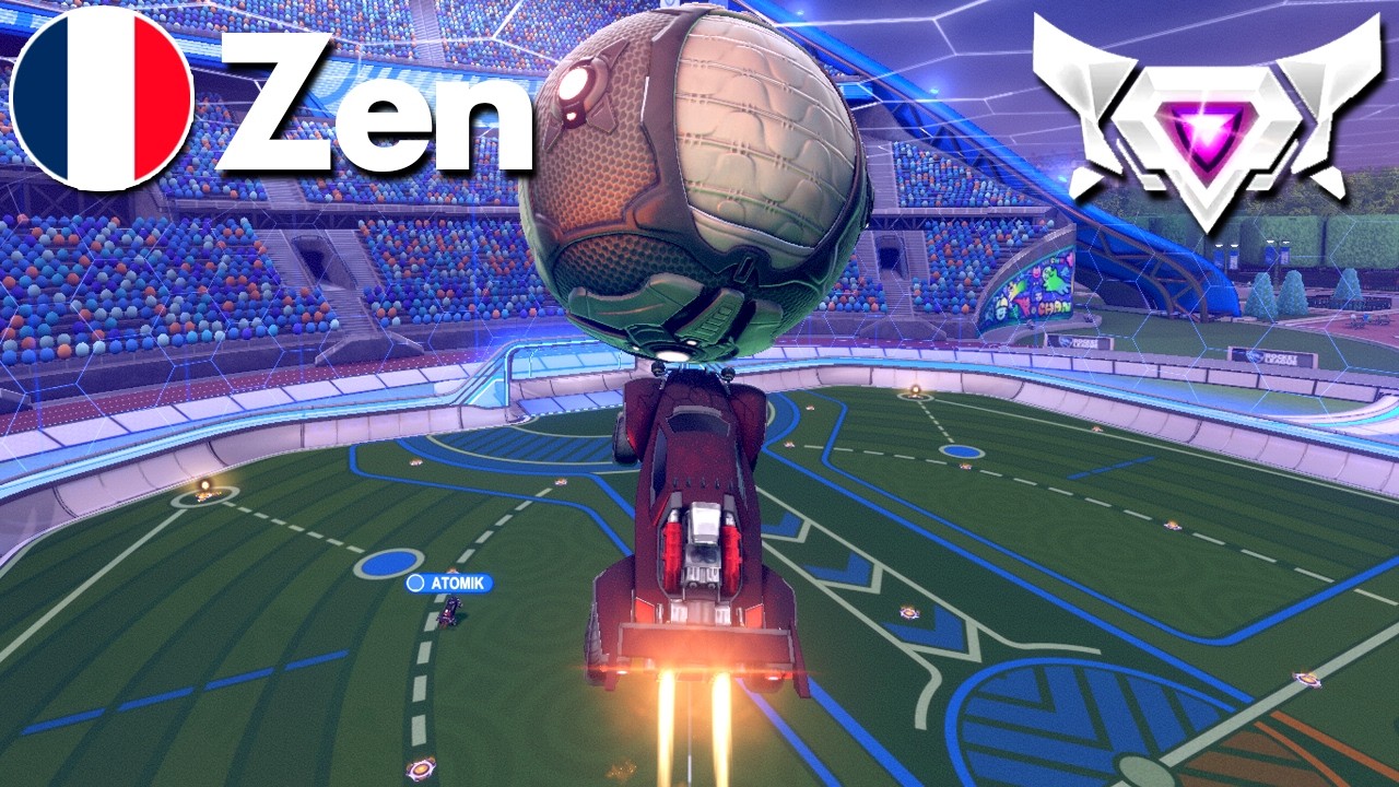 ZEN Rocket League Gameplay (SSL 2v2)