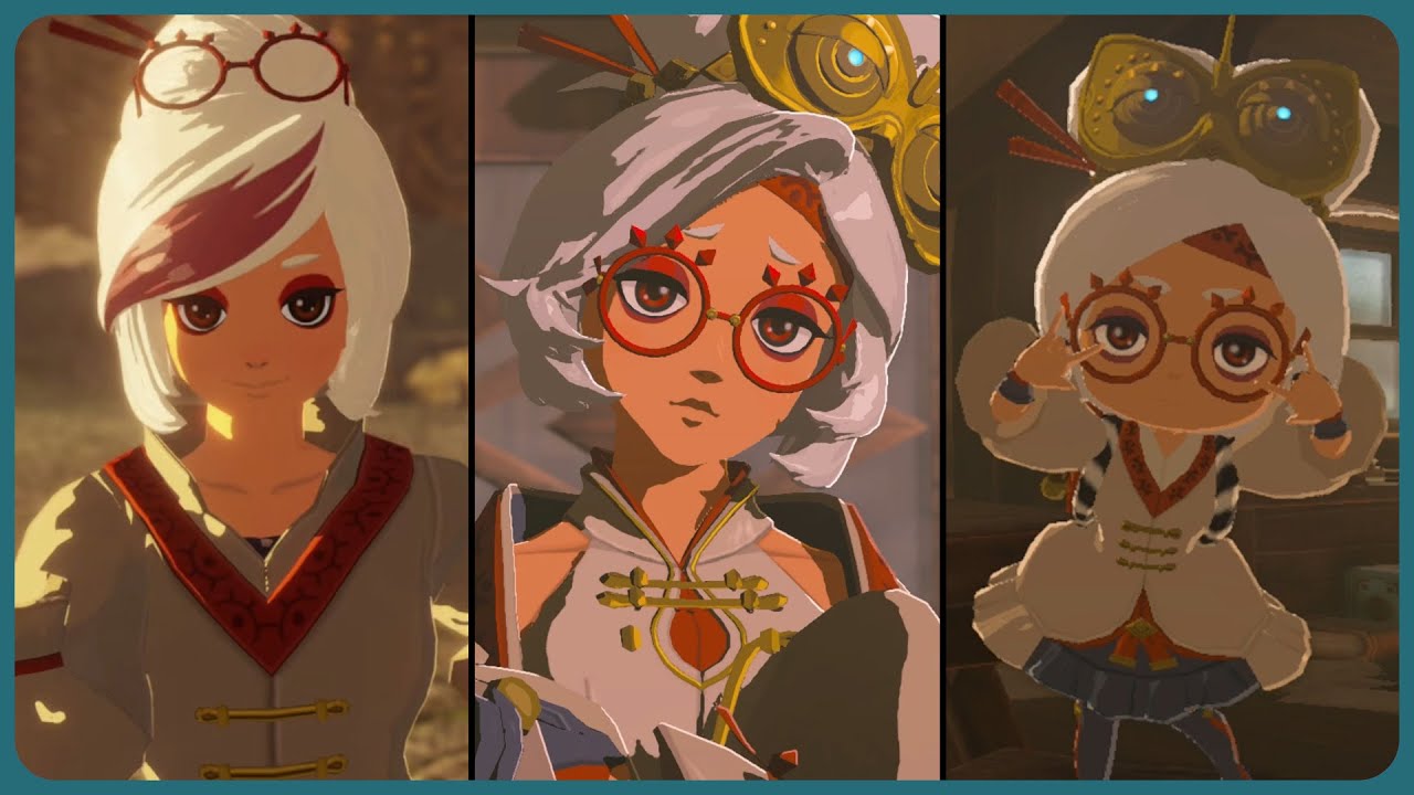 Evolution of Purah - Zelda: Tears of the Kingdom