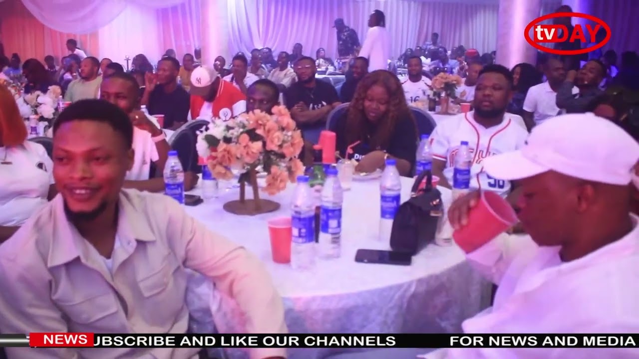 Dome Bright Comedy stun guests with Bishop outfit