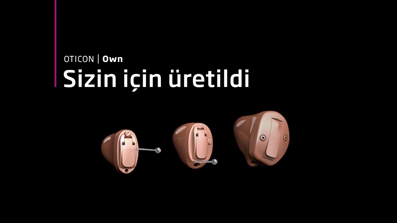 Oticon | Kişisel ihtiyaçlarınıza ve tercihlerinize uygun kulak içi yeni işitme cihazları