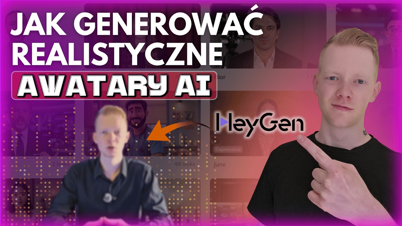 JAK TWORZYĆ REALISTYCZNE AWATARY AI | STWÓRZ SWOJĄ CYFROWĄ KOPIĘ | PORADNIK HEYGEN 2025