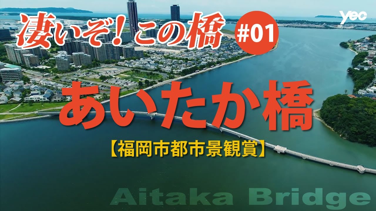 【凄いぞ！この橋】日本最長クラスの海上歩道橋【ドローン】