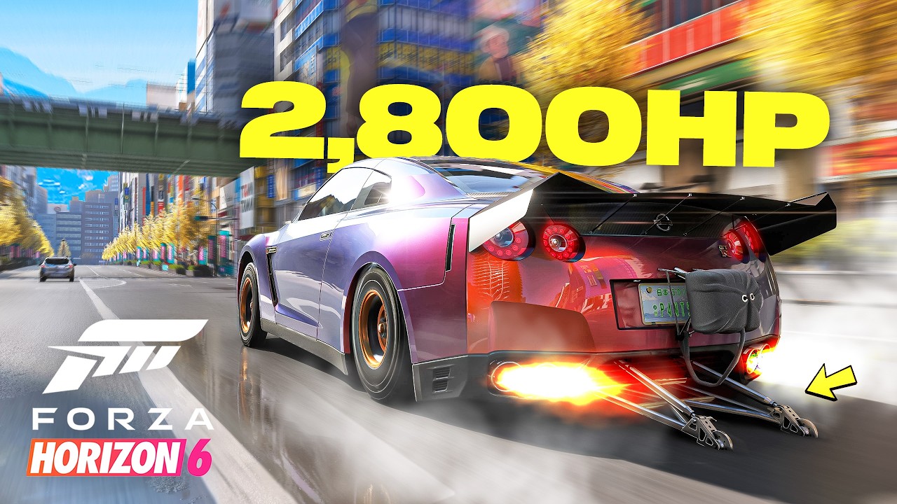 Forza Horizon 6 - I Got The RARE 2800HP DRAG Nissan GTR!