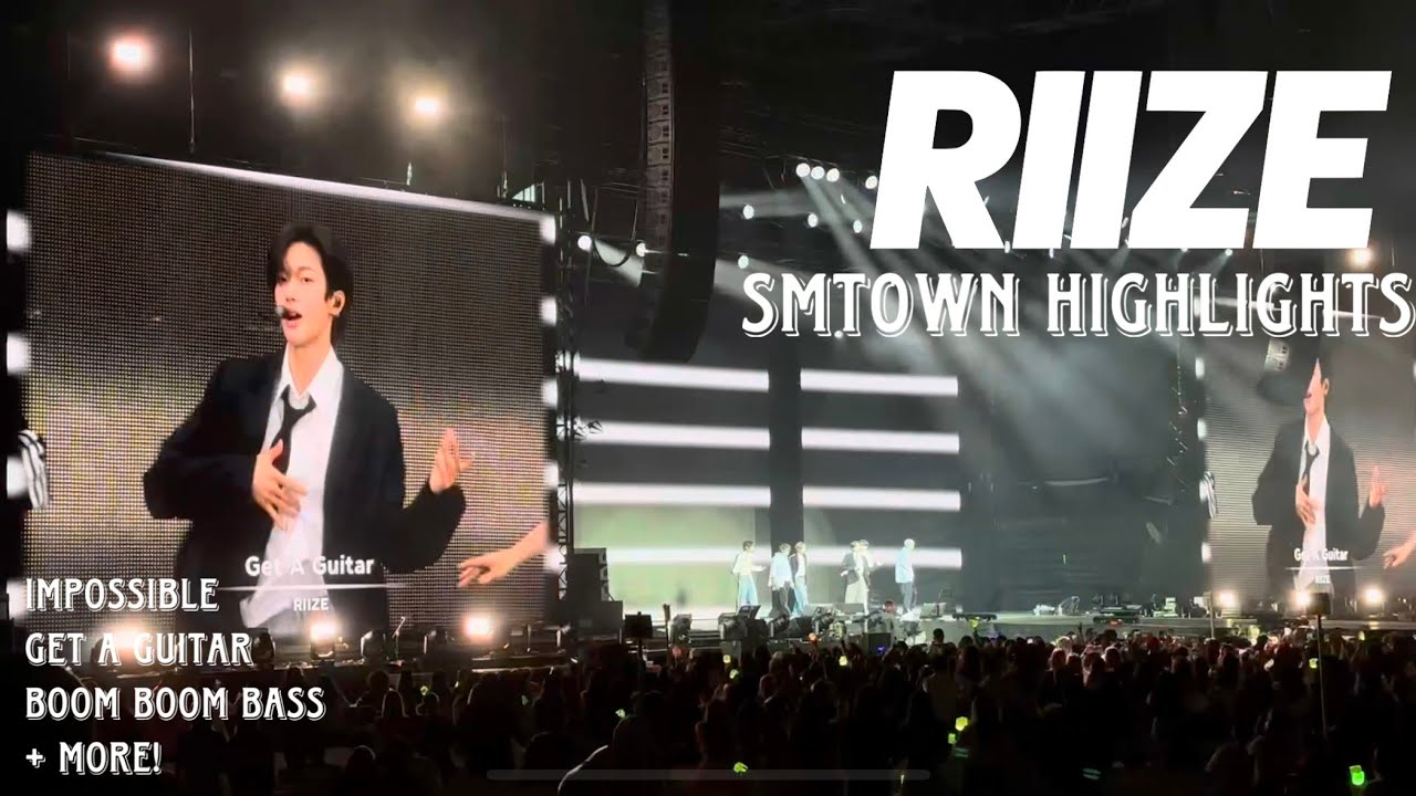 RIIZE at SMTown LA ✧ Impossible, Get a Guitar, and more!