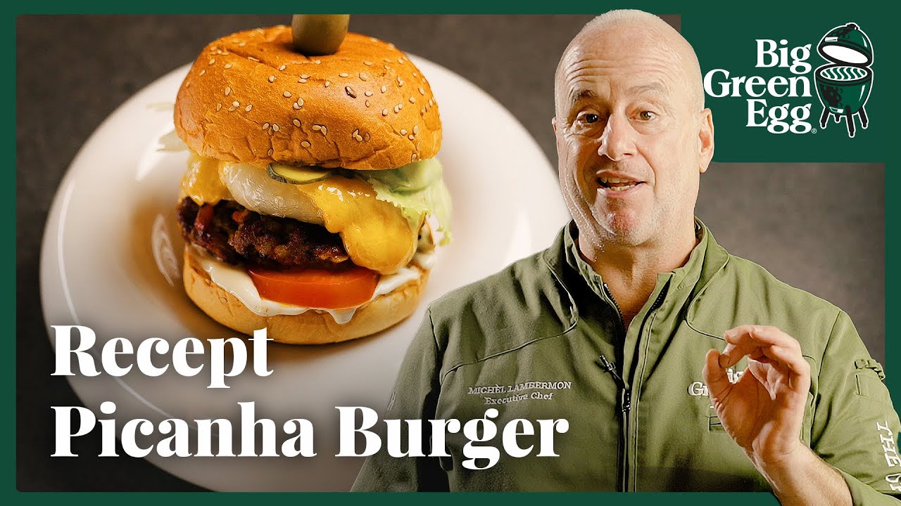 Overheerlijke Picanha Burger van de BBQ | Big Green Egg Recept
