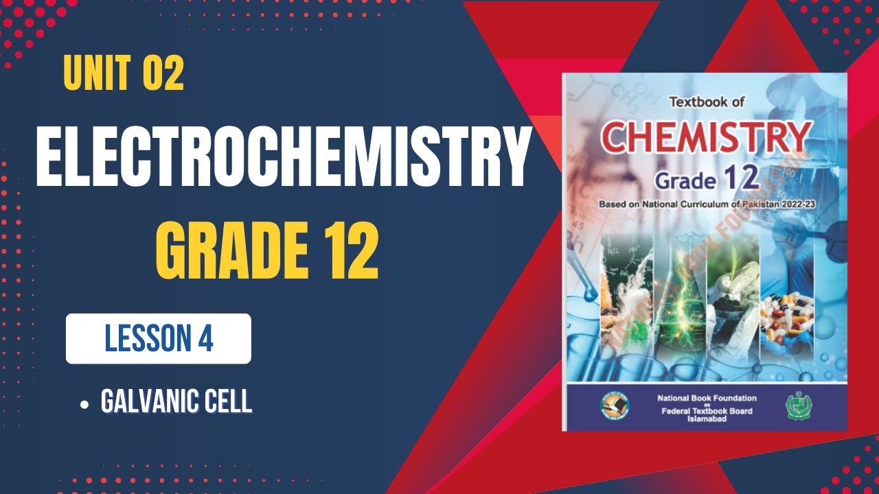 Unit 2: Electrochemistry | Galvanic Cell (Voltaic Cell) | Grade 12 Chemistry | New Syllabus