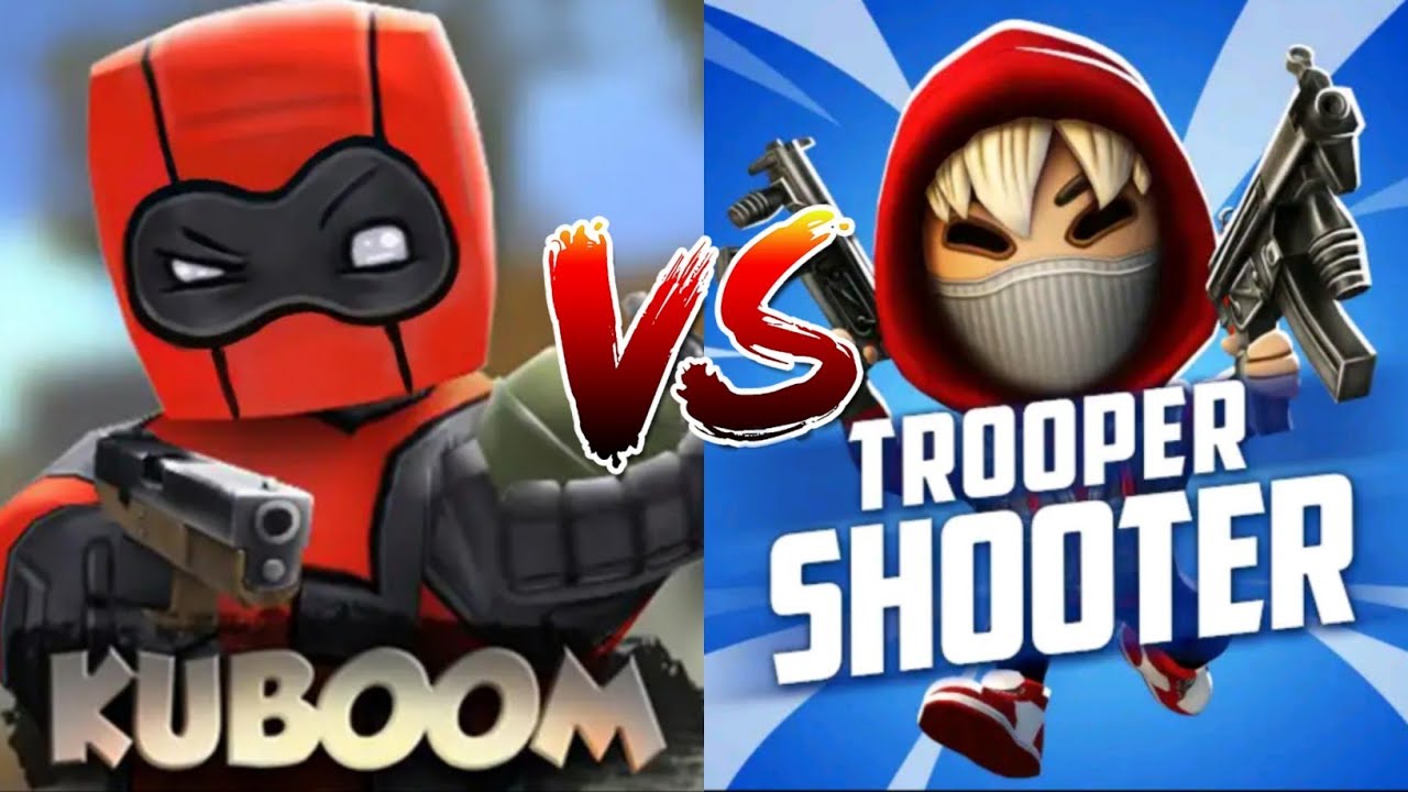Kuboom Vs Trooper Shooter | Skin | Gameplay HD