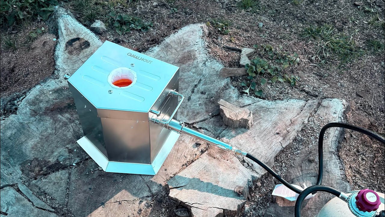 Forging a Tau Cross in Molten Brass