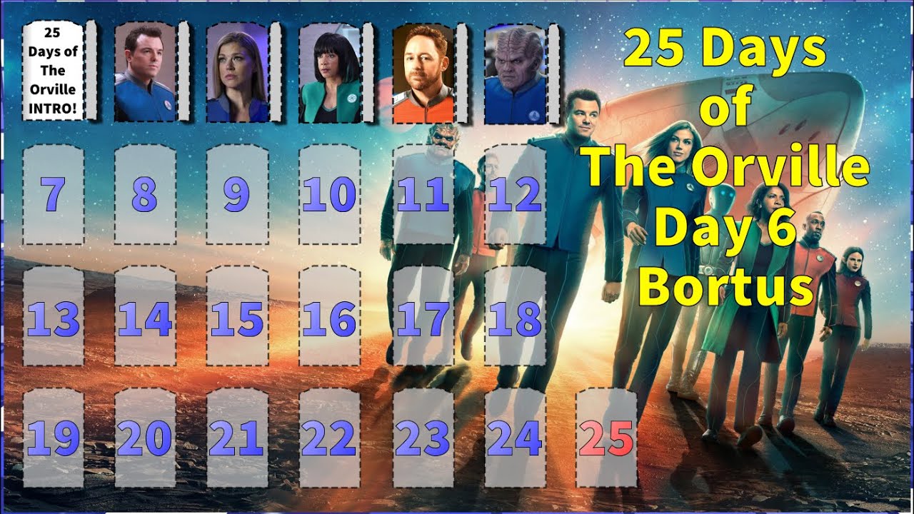 25 Days of The Orville - Day 6 - Lt Cmdr Bortus