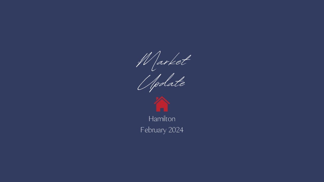 Hamilton Real Estate Market Update - February 2024