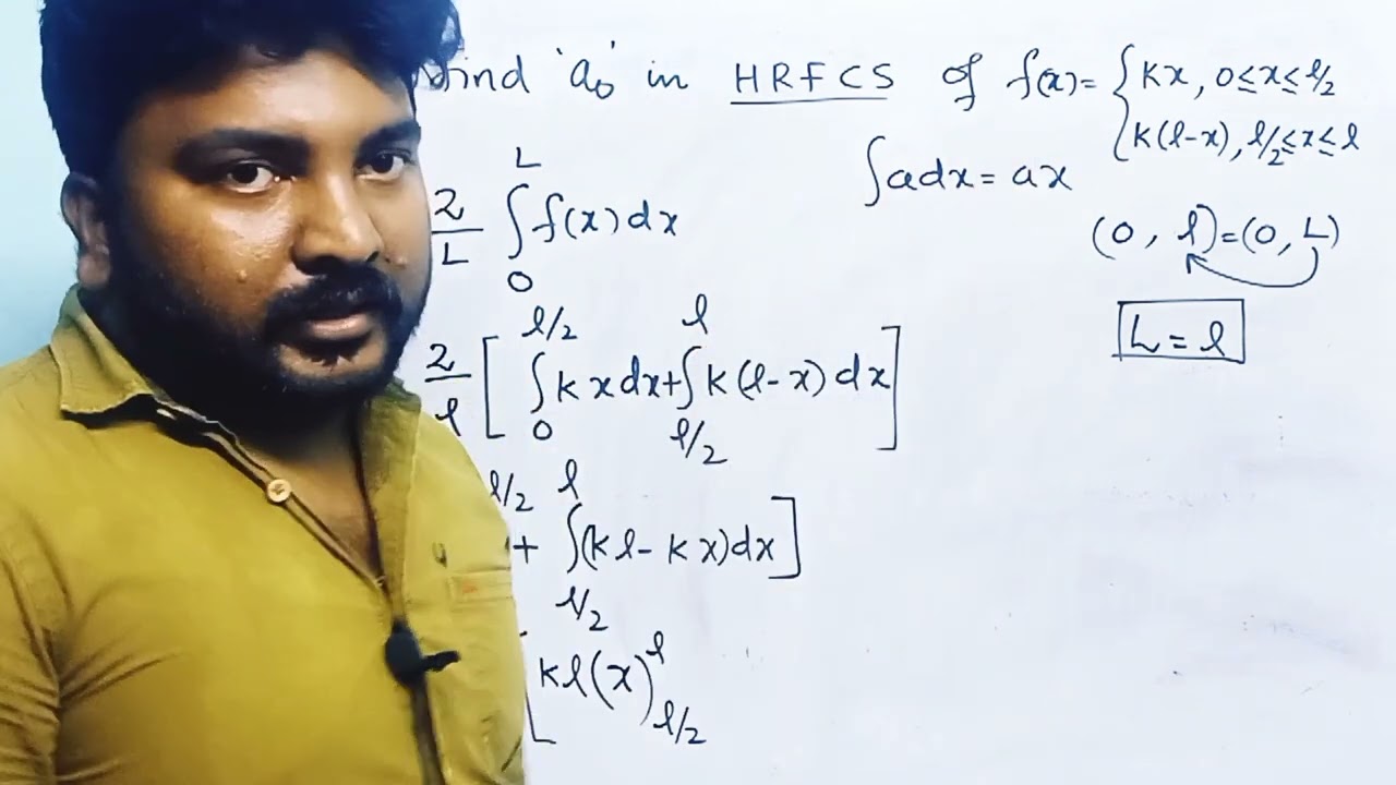 MAT101/Module -5/Important question from Half range Fourier Cosine series
