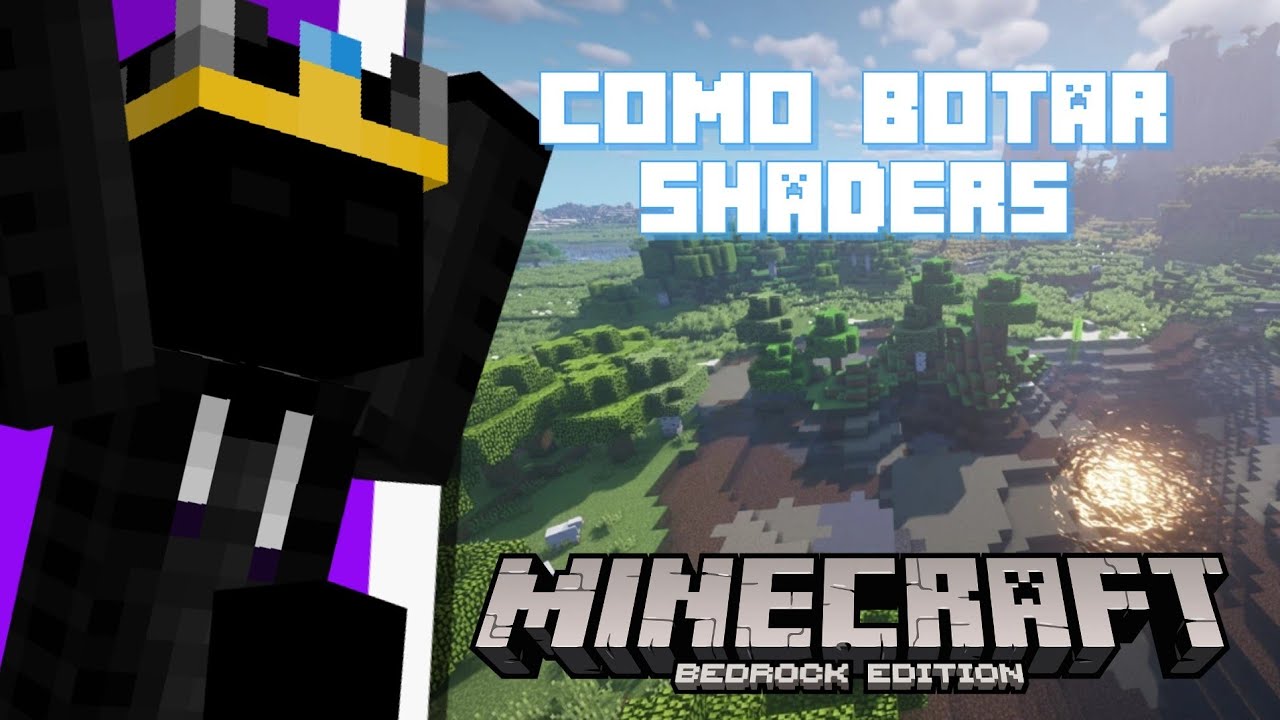 Como Colocar Shaders no Minecraft PE Mesmo em Celular Fraco ✨📱