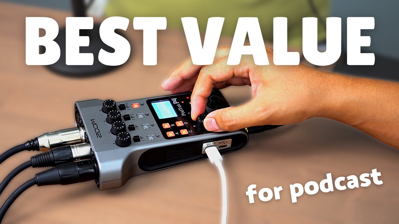 Alat Rekam Podcast Terbaik Untuk Budget Ngepas! - Review Zoom PodTrak P4