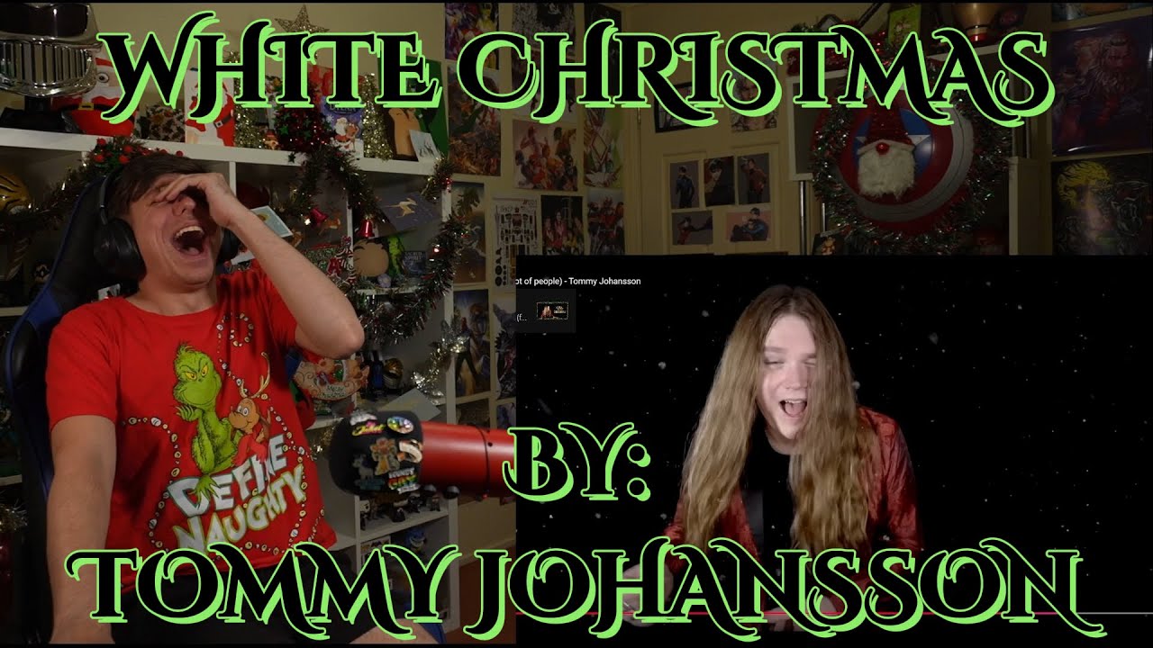 THAT ENDING!!!!!!!!!!!!! Blind reaction to Tommy Johansson - White Christmas