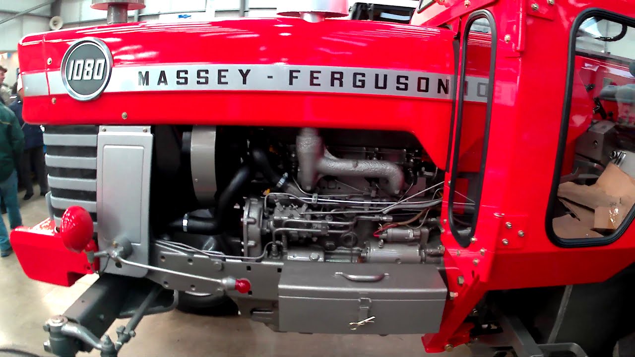 1974 Massey Ferguson 1080 5.2 Litre 4-Cyl Diesel Tractor (88 HP)