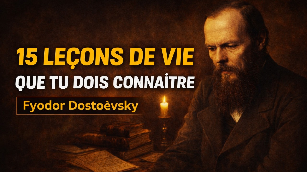 15 Leçons de Dostoïevski Qui Changent Un Homme Pour Toujours