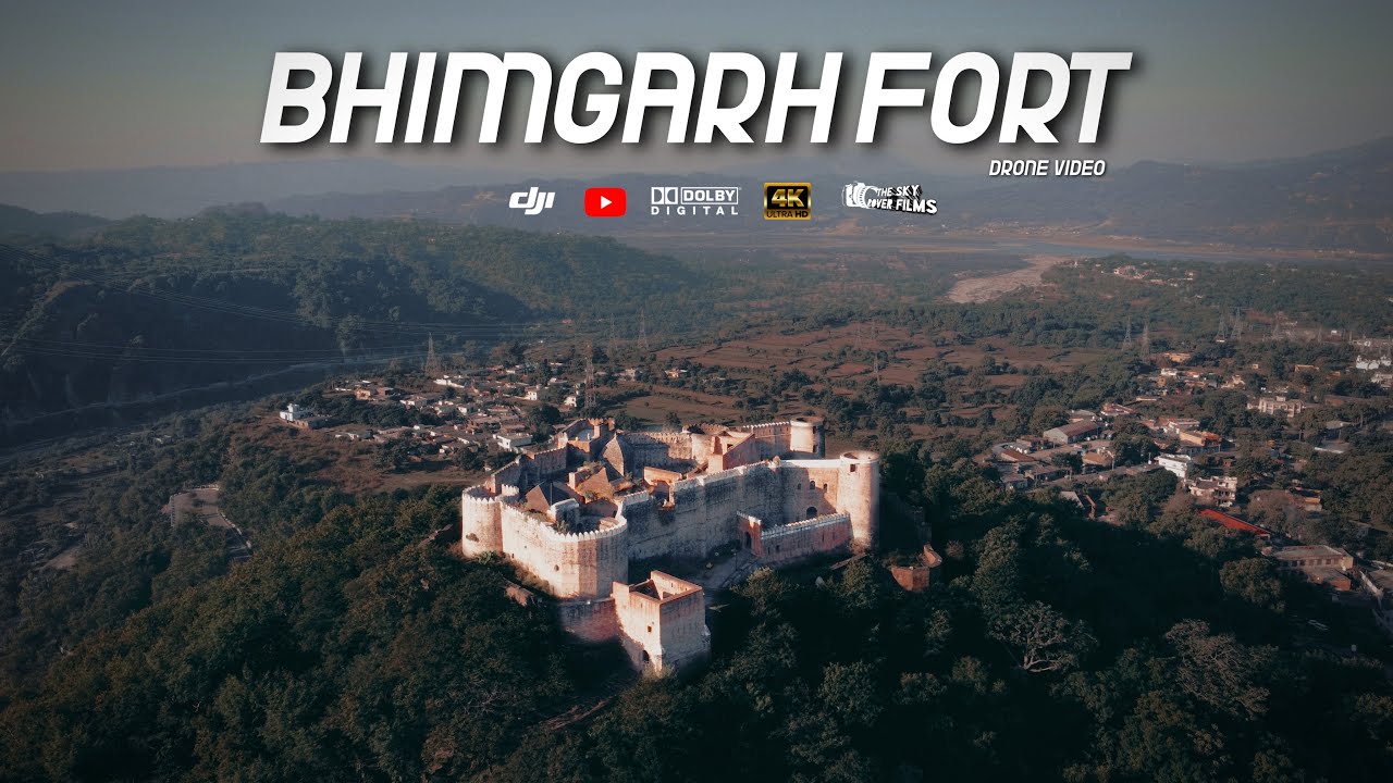 Jammu Kashmir | Drone View | Bhimgarh Fort | 4K | DJI Latest Drone Video