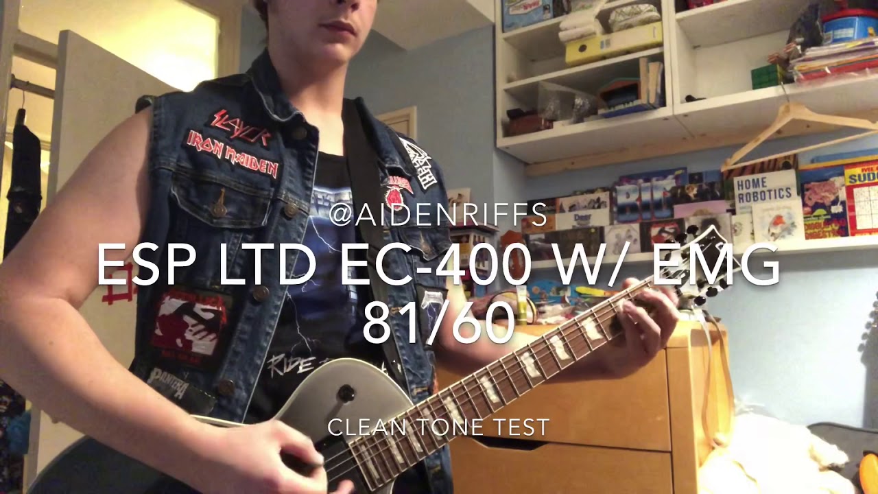 ESP LTD EC-400 Clean tone test