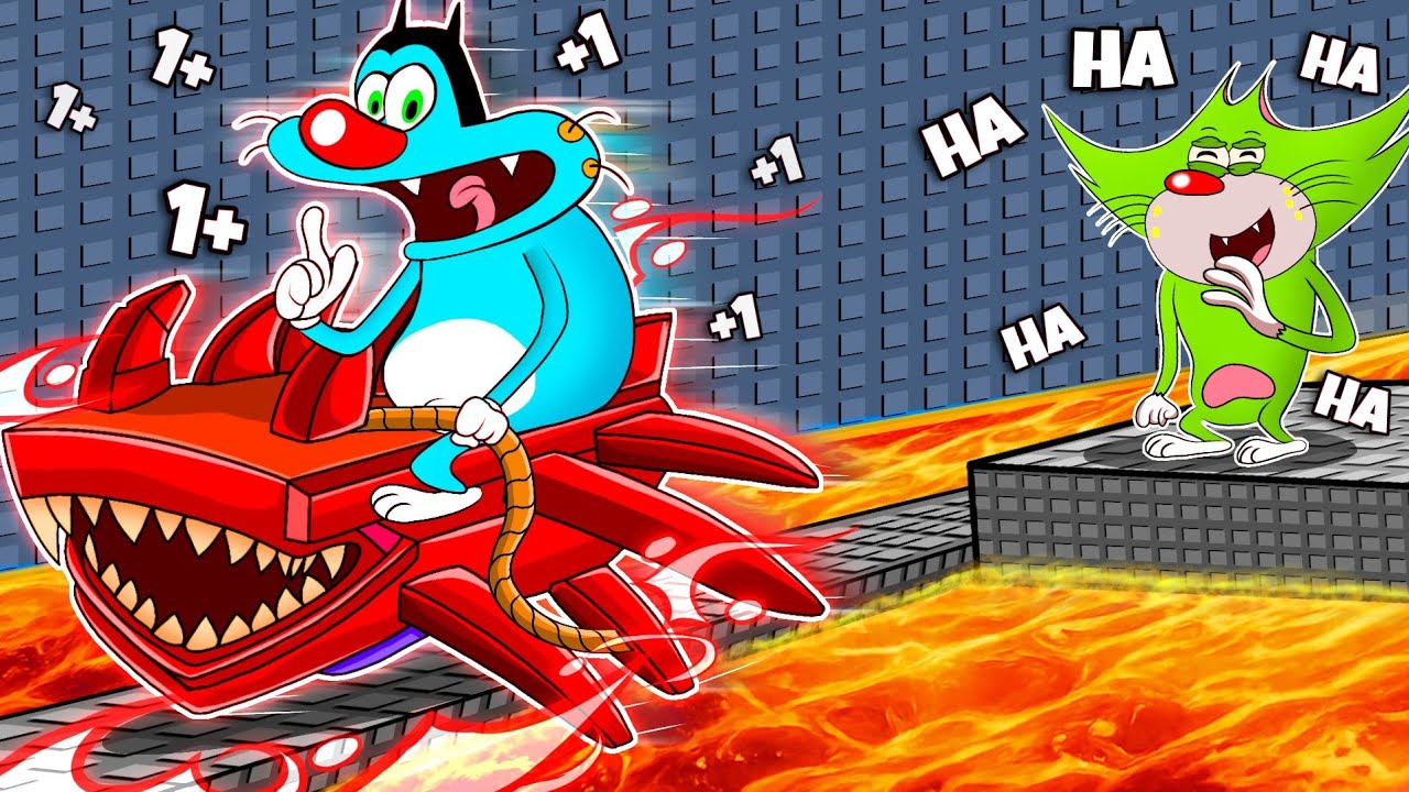 Roblox +1 Speed Escape On The Sea Monsters ft.Oggy!