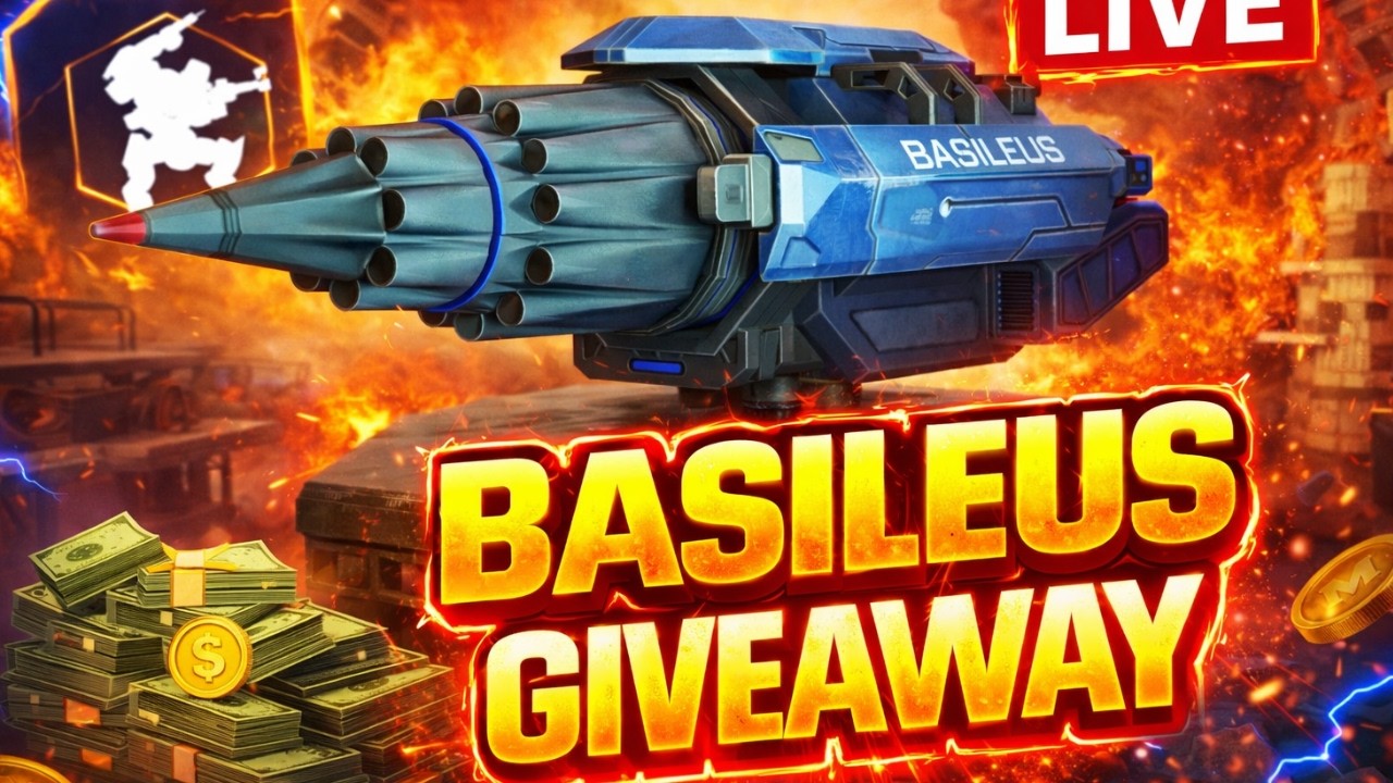 Live New Basileus Giveaway War Robots  #WRWinMachaira