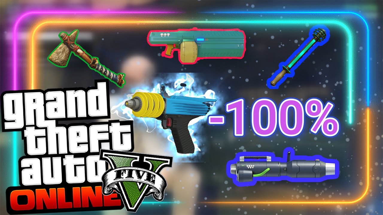 Como obtener pistola atomizadora🔫 con armas alienigenas en gta online pc