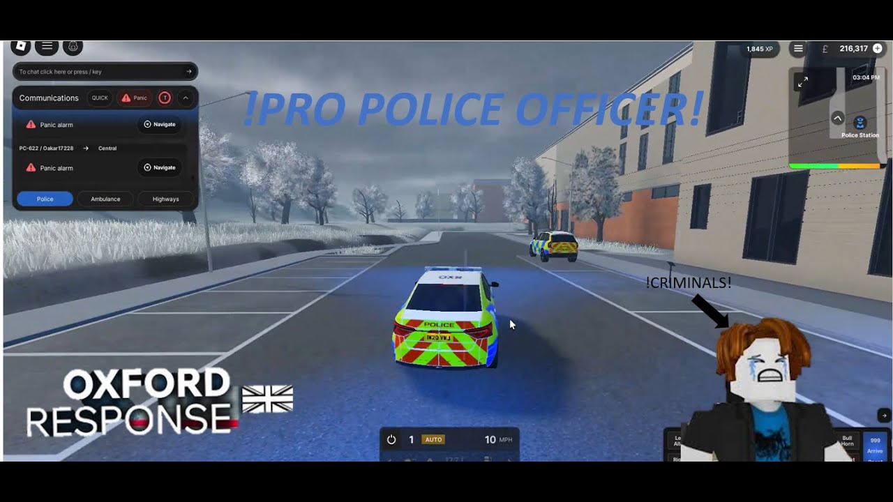 PRO COP OXFORD RESPONSE!