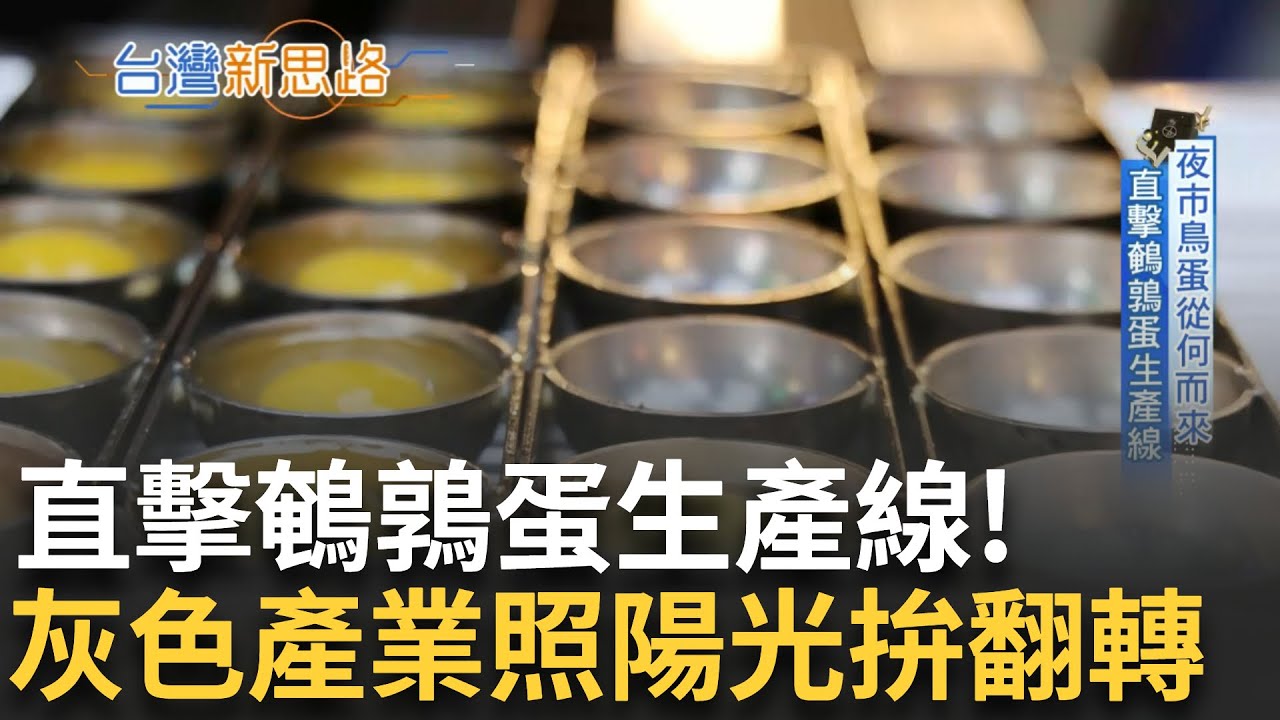 直擊鵪鶉蛋生產線! 蛋打入煎盤滋滋聲伴隨陣陣蛋香成國民小吃