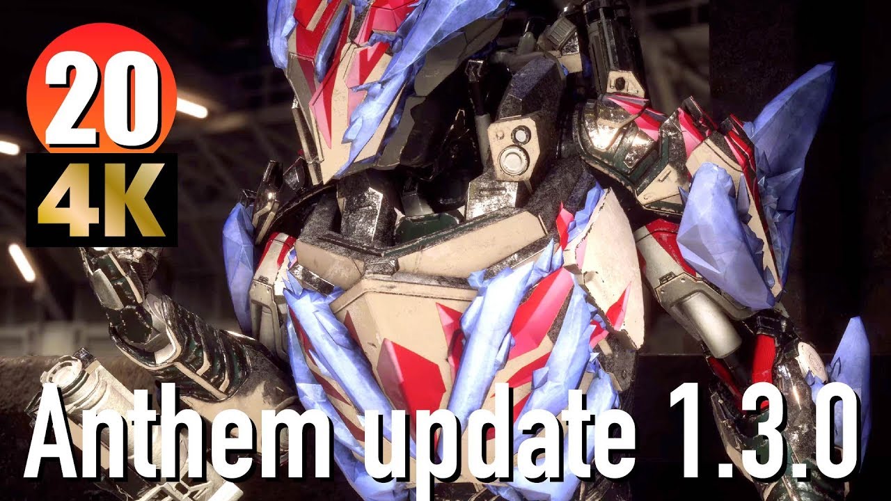 #20 Anthem update 1.3.0 -  アンセム 天変地異 現実のエコー ストーム Xbox One X 4K