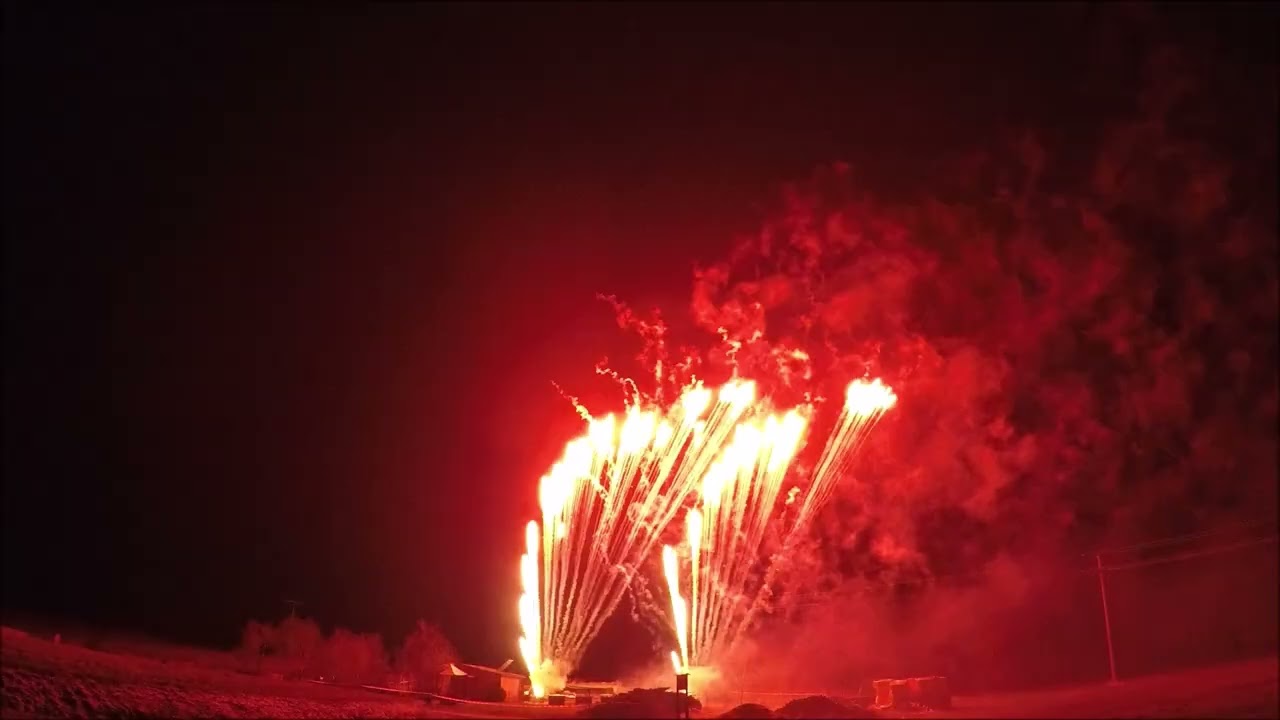 Silvesterfeuerwerk 2025 in Oberrimbach
