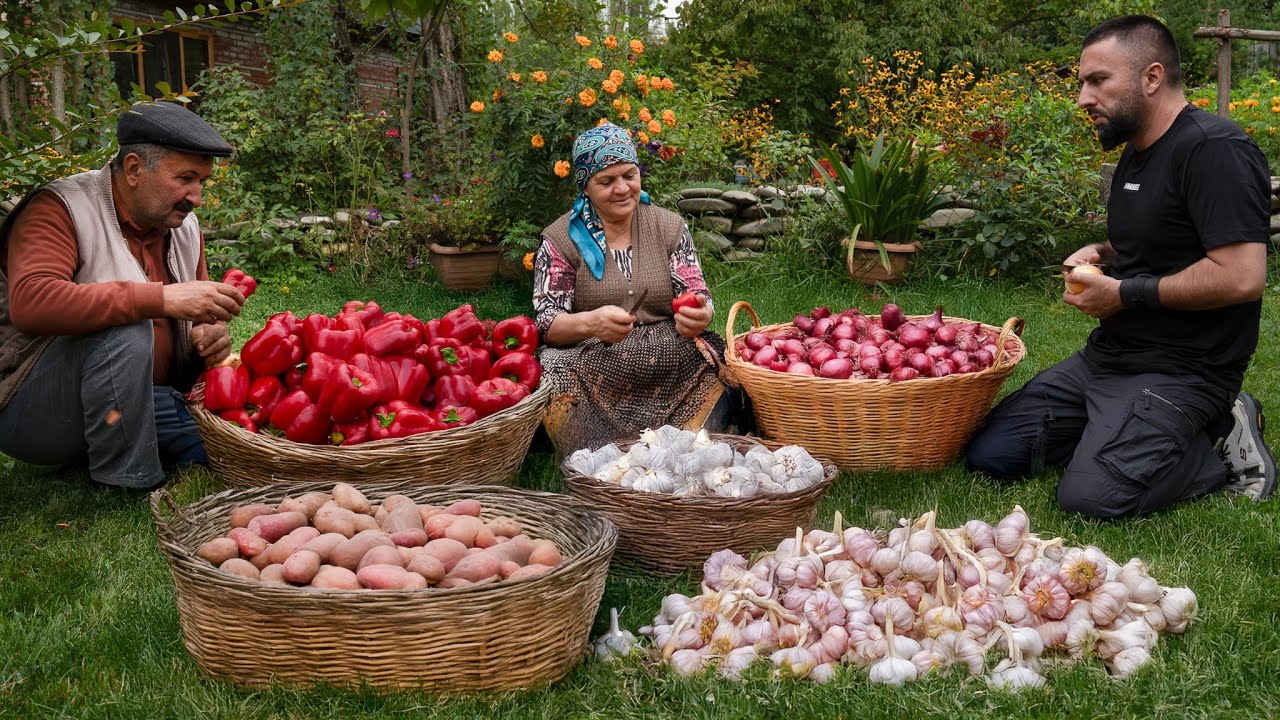 Как Мы Консервируем Овощи на Зиму — Домашнее и Натуральное 🌶️🥕🥦